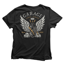 Load image into Gallery viewer, Freedom Garage Short-Sleeve Shirt | Automotive Shirts | E85 Brand