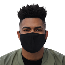 Load image into Gallery viewer, Men's Machine Washable Black Face Mask (3-Pack) | Automotive Apparel | E85 Brand