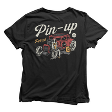 Load image into Gallery viewer, Pin-up Petrol Short-Sleeve Shirt | Automotive Apparel | E85 Brand
