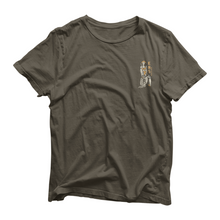 Load image into Gallery viewer, Pin-up Petrol Short-Sleeve Shirt (Army) | Automotive Apparel | E85 Brand
