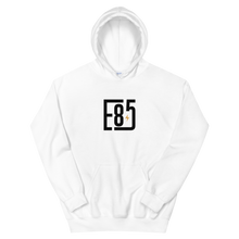 Load image into Gallery viewer, E85 Alt. Logo White Hoodie | Automotive Hoodies | E85 Brand
