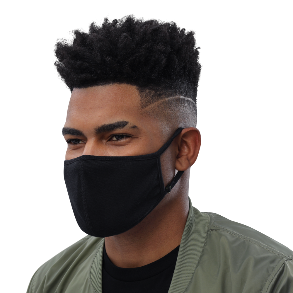 Men's Machine Washable Black Face Mask (3-Pack) | Automotive Apparel | E85 Brand