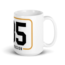 Load image into Gallery viewer, E85 Logo (Black) Ceramic Mug | Automotive Apparel | E85 Brand
