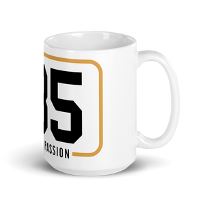 E85 Logo (Black) Ceramic Mug | Automotive Apparel | E85 Brand