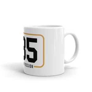 E85 Logo (Black) Ceramic Mug | Automotive Apparel | E85 Brand