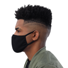 Load image into Gallery viewer, Men&#39;s Machine Washable Black Face Mask (3-Pack) | Automotive Apparel | E85 Brand
