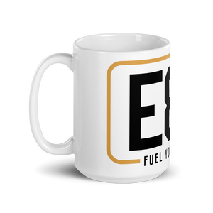 E85 Logo (Black) Ceramic Mug | Automotive Apparel | E85 Brand